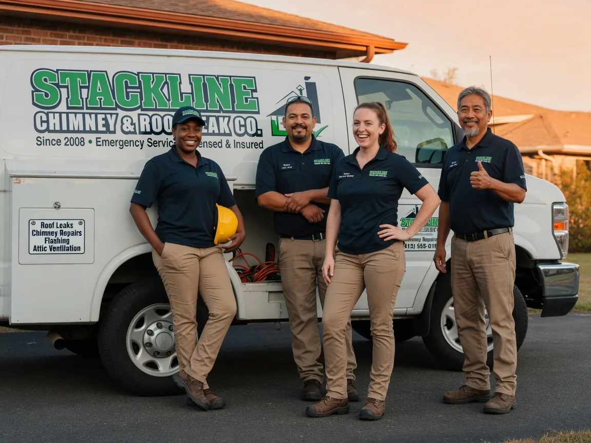 Chimney flashing repair company in Grain Valley, MO